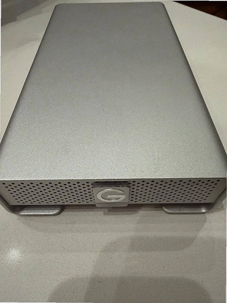 G-Technology G-Drive 2TB USB 3.0 External Hard Drive – Aluminum – Storage