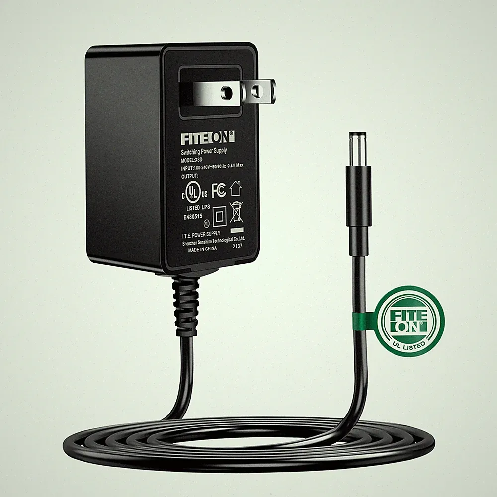 UL 5ft AC Power Adapter Charger for G Drive G-Technology 0G02529 2 TB HD Mains